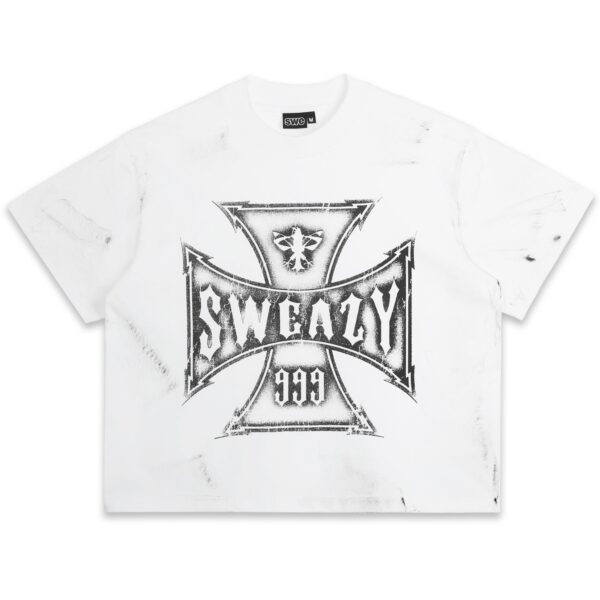 SWE Cross Boxy Tee T恤(白)