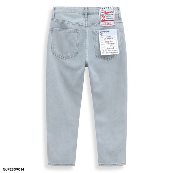 FAPAS｜Jeanss Crop Fit Adult