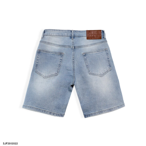 FAPAS｜Denim Shorts Slim Turn