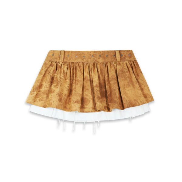 SWE Rusted Layer Mini Skirt 褲子(棕)