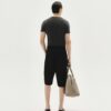 MAVERIK STUDIO｜MAVERIK® BUTTON RIB SLIM FIT T-SHIRT ( DARK GREY )
