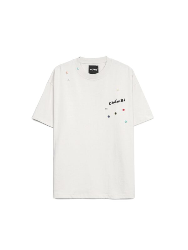 HOWS｜Buton TEE / White