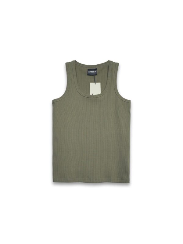 HOWS｜Basic Tank Top / MOSS
