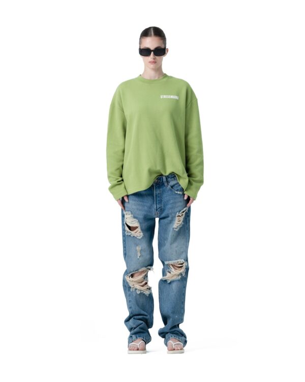 STRESSMAMA Ss26 Waffle Longsleeve 長袖T(綠)