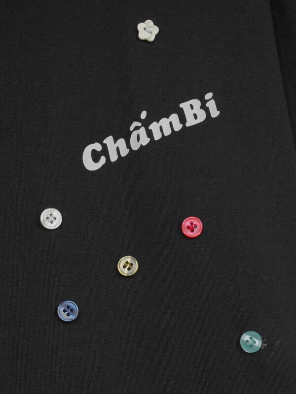 HOWS｜Buton TEE / Black