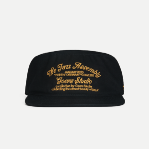 Goers Studio Unforgettable Painters Cap in Black