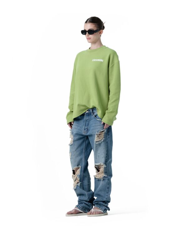 STRESSMAMA Ss26 Waffle Longsleeve 長袖T(綠)