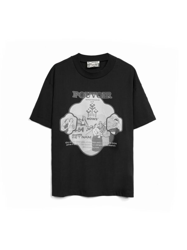 HOWS｜THE Pouvoir TEE / Black