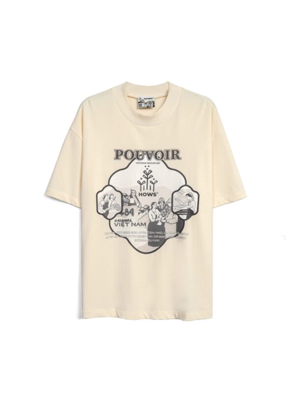 HOWS｜THE Pouvoir TEE / Cream