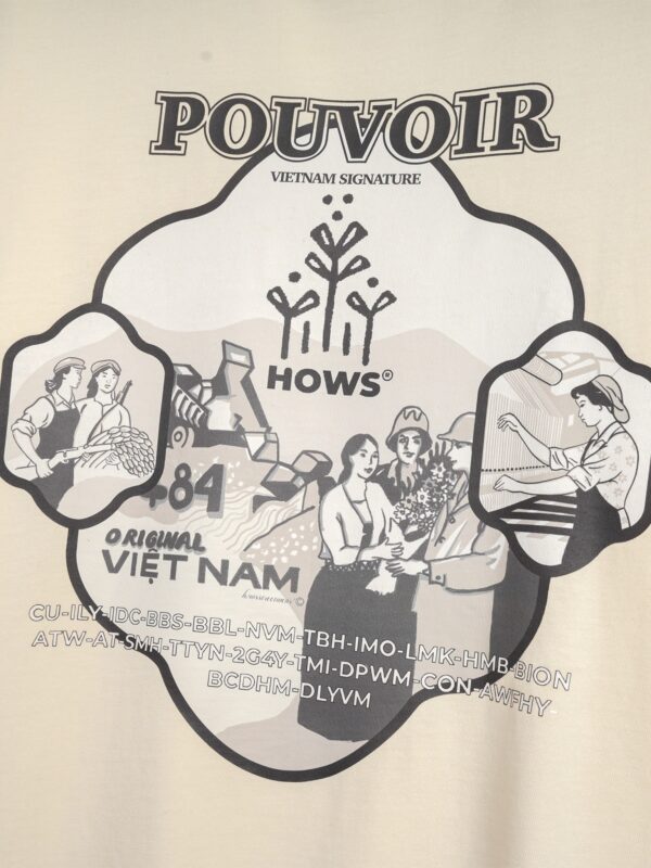 HOWS｜THE Pouvoir TEE / Cream