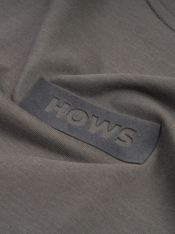 HOWS｜Basic TEE LOGO / LEAD GREY