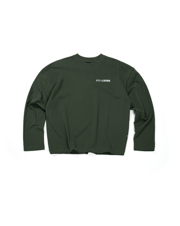 STRESSMAMA Fw25 Regular Longsleeve 長袖T(綠)