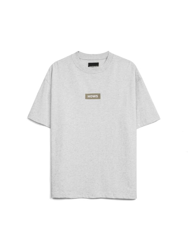 HOWS｜Basic TEE LOGO / Light GREY