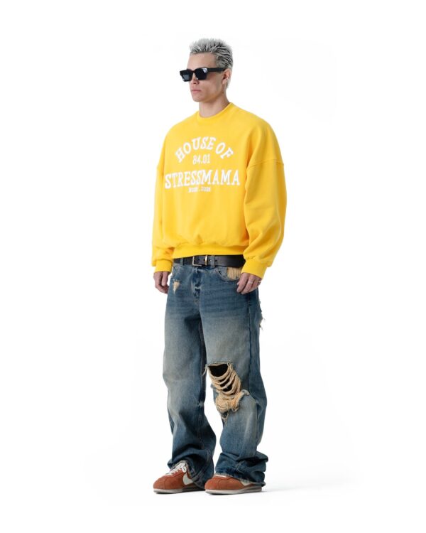 STRESSMAMA Ss26 Hosm Sweater 毛衣(黃)