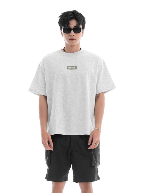 HOWS｜Basic TEE LOGO / Light GREY