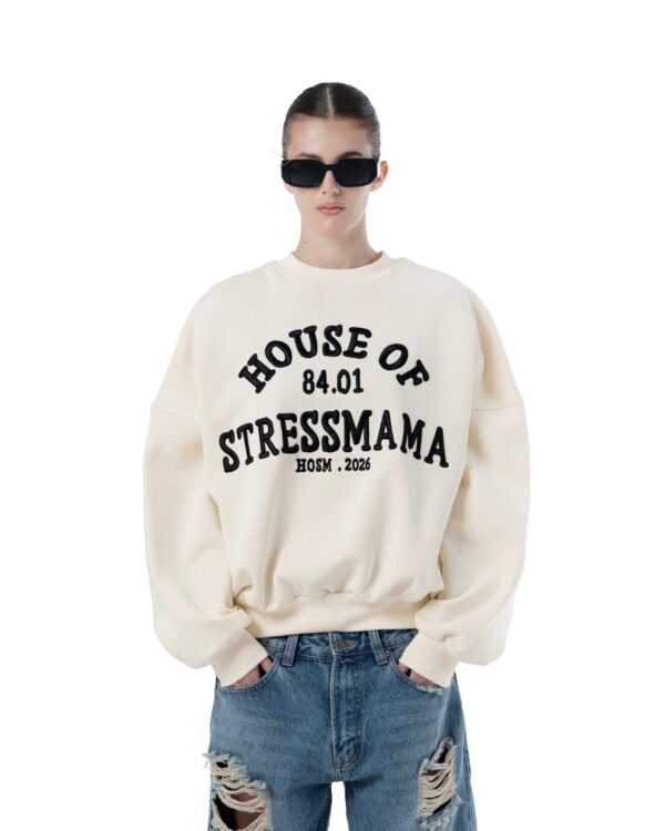 STRESSMAMA Ss26 Hosm Sweater 毛衣(奶油)