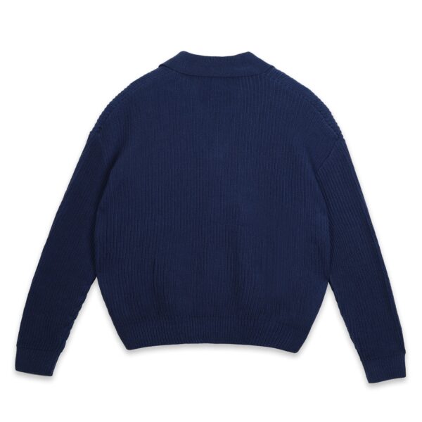 SWE L/s Knit Polo 針織T(藍)