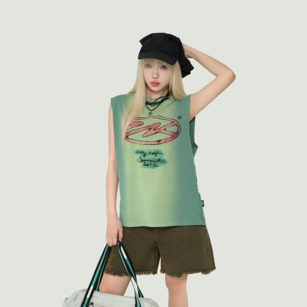 2_5eb3cc03-4b09-4821-964a-726051553555 Unkrush Áo TANKTOP - Urban Bottle Green