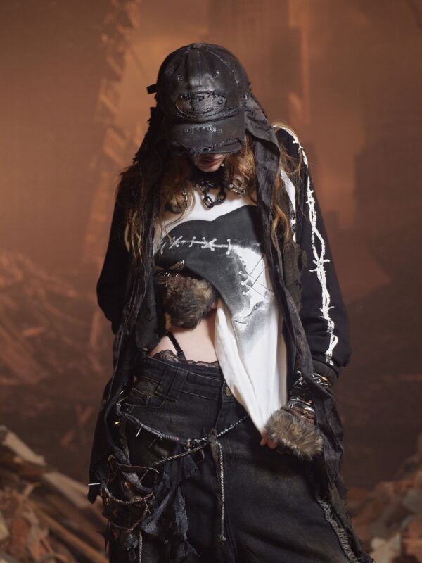 UNKRUSH BROKEN - BOXY LONG SLEEVES