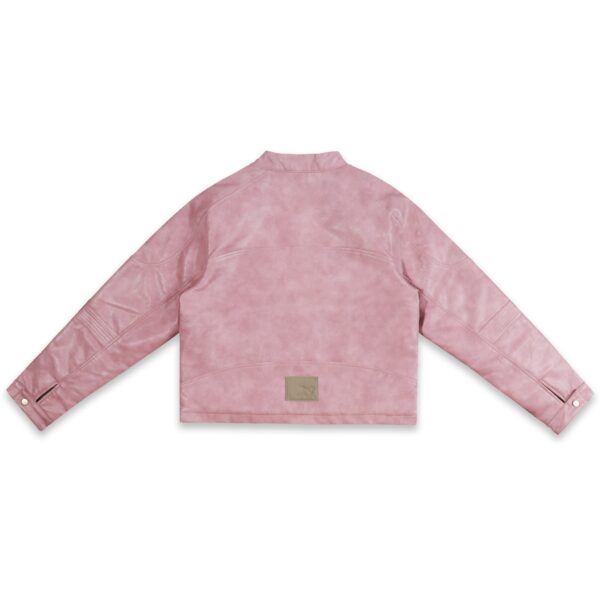SWE Blossom Leather Jacket 外套(粉)
