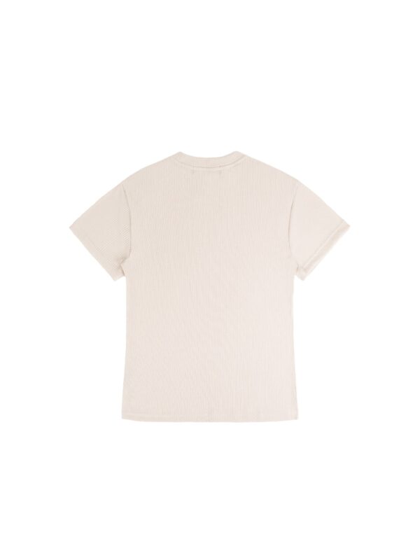 HOWS｜Ribbed T-shirt / Cream