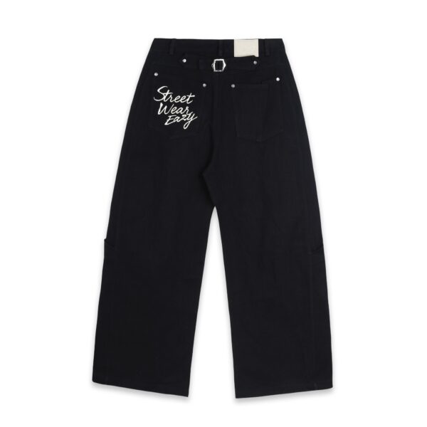 SWE Belted Wide Pants 長褲(黑)