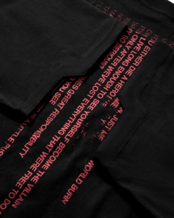 DKILLUMINATE｜BURNT MESH T-SHIRT