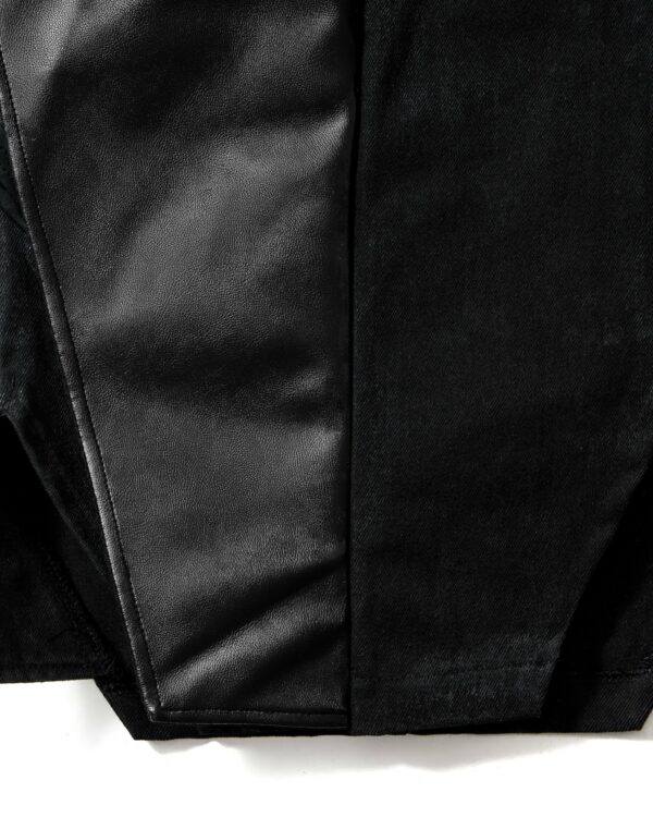 DKILLUMINATE｜SHADOW WAX LEATHER SHORTS