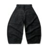 DKILLUMINATE｜BLACK WAXED BALLOON PANTS