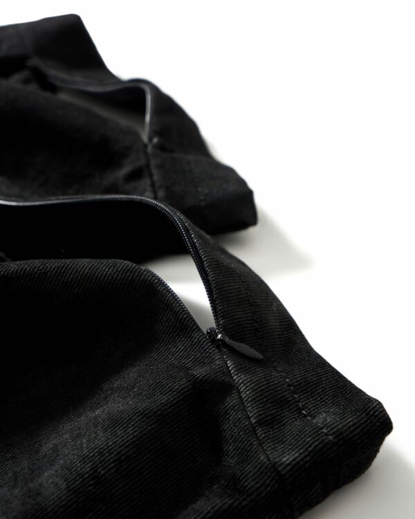 DKILLUMINATE｜BLACK WAXED BALLOON PANTS