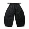 DKILLUMINATE｜BLACK WAXED BALLOON PANTS