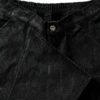 DKILLUMINATE｜SHADOW WAX LEATHER SHORTS
