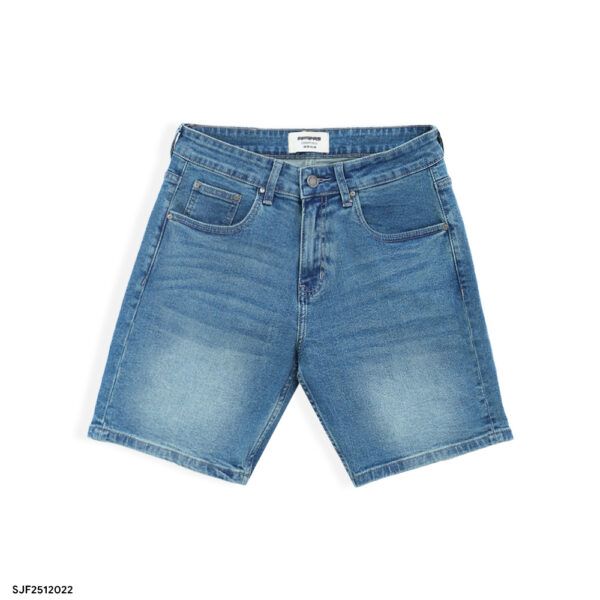 FAPAS｜Denim Shorts Slim Turn
