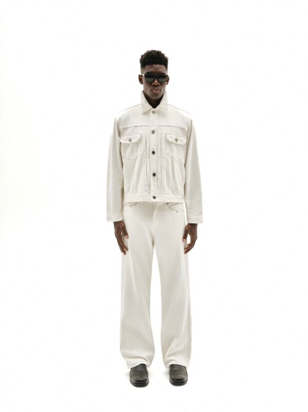 MAVERIK STUDIO｜MAVERIK® LOOSE FIT DENIM PANTS ( OFF WHITE )
