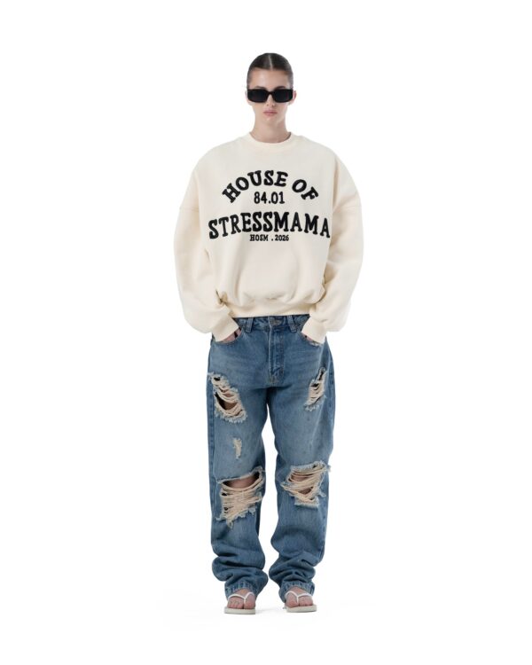 STRESSMAMA Ss26 Hosm Sweater 毛衣(奶油)