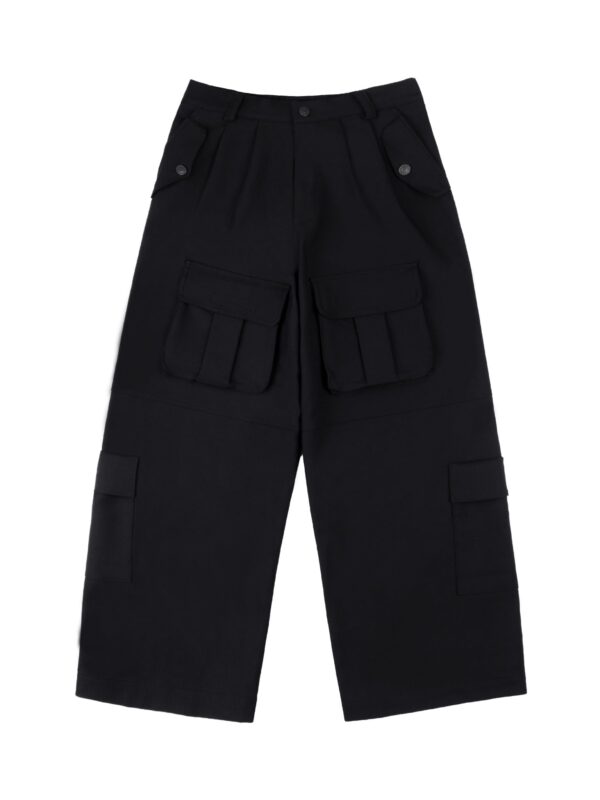 HOWS｜Double Pockets Pants / Black