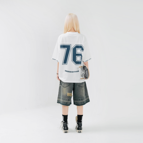 Unkrush Áo Jersey 76 Social White