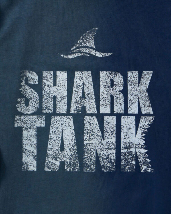 DKILLUMINATE｜SHARK HALF-WASHED BLUE LONGSLEEVE