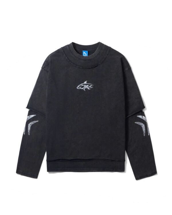 DKILLUMINATE｜DOUBLE LAYER WASHED LONGSLEEVE