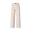 MAVERIK STUDIO｜MAVERIK® PLEATED FLARED TROUSERS ( CREAM )