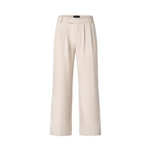 MAVERIK STUDIO｜MAVERIK® PLEATED FLARED TROUSERS ( CREAM )