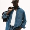 MAVERIK STUDIO｜MAVERIK® BUTTON WASHED DENIM SHIRT ( INDIGO BLUE )