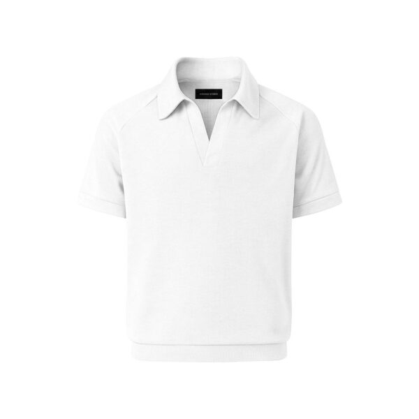 MAVERIK STUDIO｜MAVERIK® RIB POLO SHIRT ( WHITE )