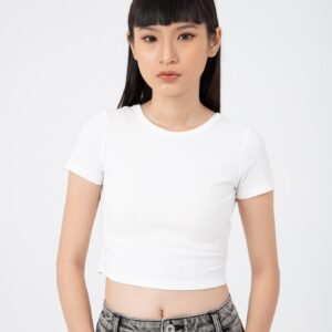 COUPLETX｜Tee Nữ Đắp Chéo Thân Sau