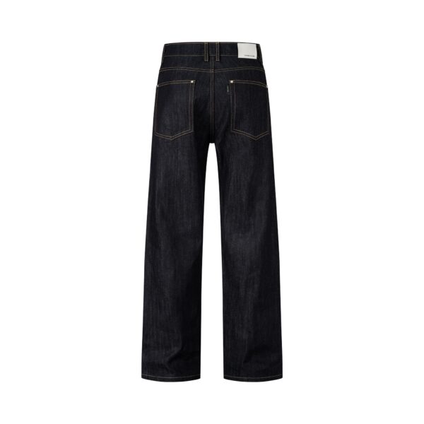 MAVERIK STUDIO｜MAVERIK® LOOSE FIT RAW DENIM PANTS ( BLUE )