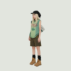 4 Unkrush Áo TANKTOP - Urban Bottle Green