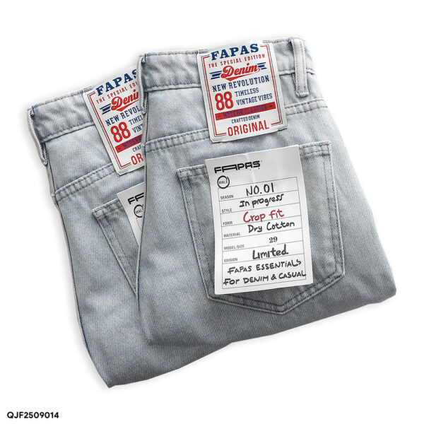FAPAS｜Jeanss Crop Fit Adult
