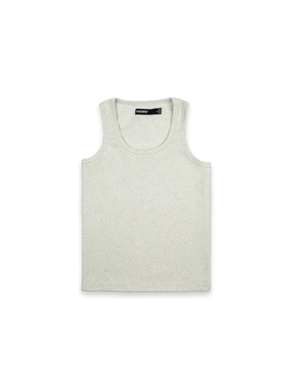 HOWS｜Basic Tank Top / Light GREY