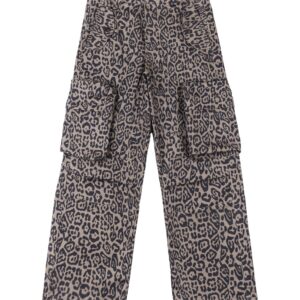 41_8fc5492be8c546a6aa7882844a28c176_ebe6f11e00284c229cc2d7903da990d4 HOWS|TYPE Cargo Pants / Leopard Print