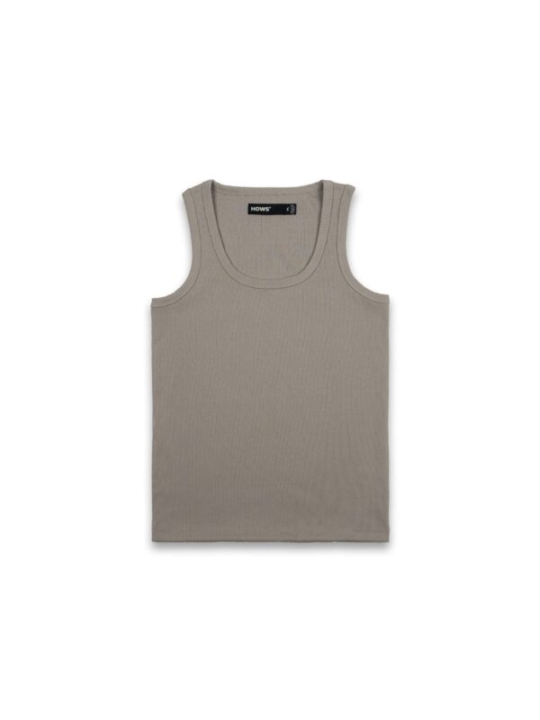 HOWS｜Basic Tank Top / Brown Coffee